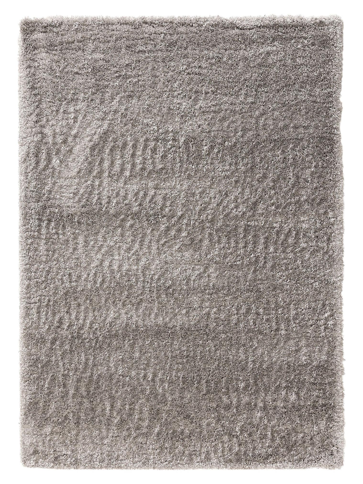 Teppich aus 100% Polypropylen in Grau mit 41 bis 50 mm hohem Flor von benuta Pop