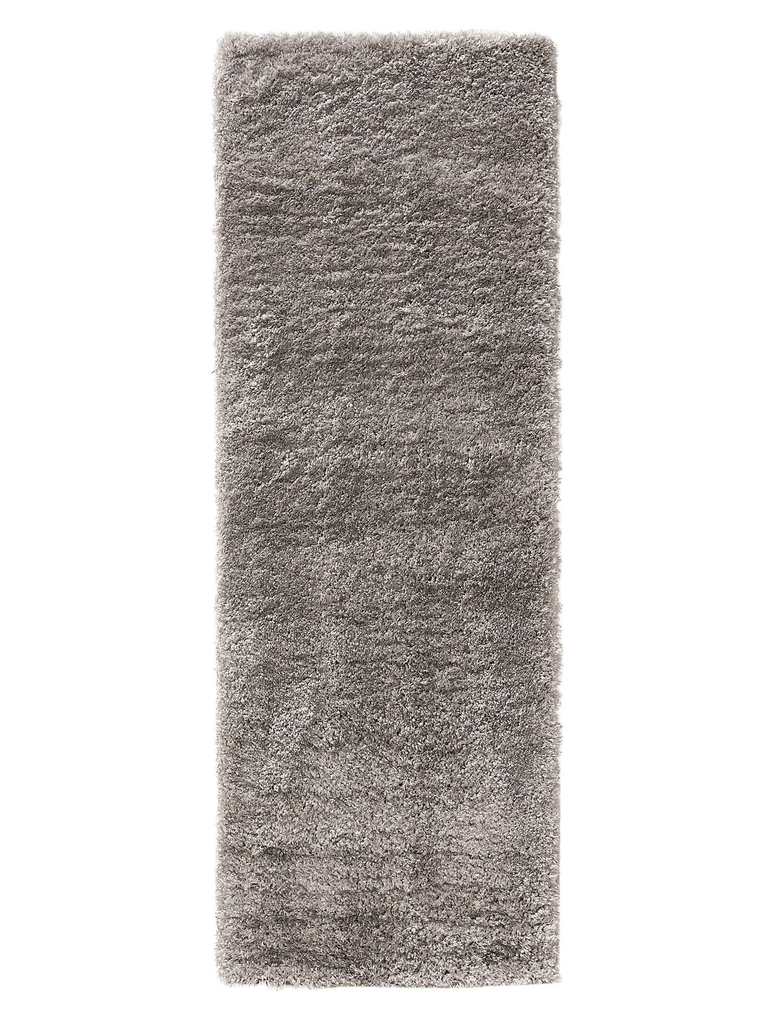 Teppich aus 100% Polypropylen in Grau mit 41 bis 50 mm hohem Flor von benuta Pop