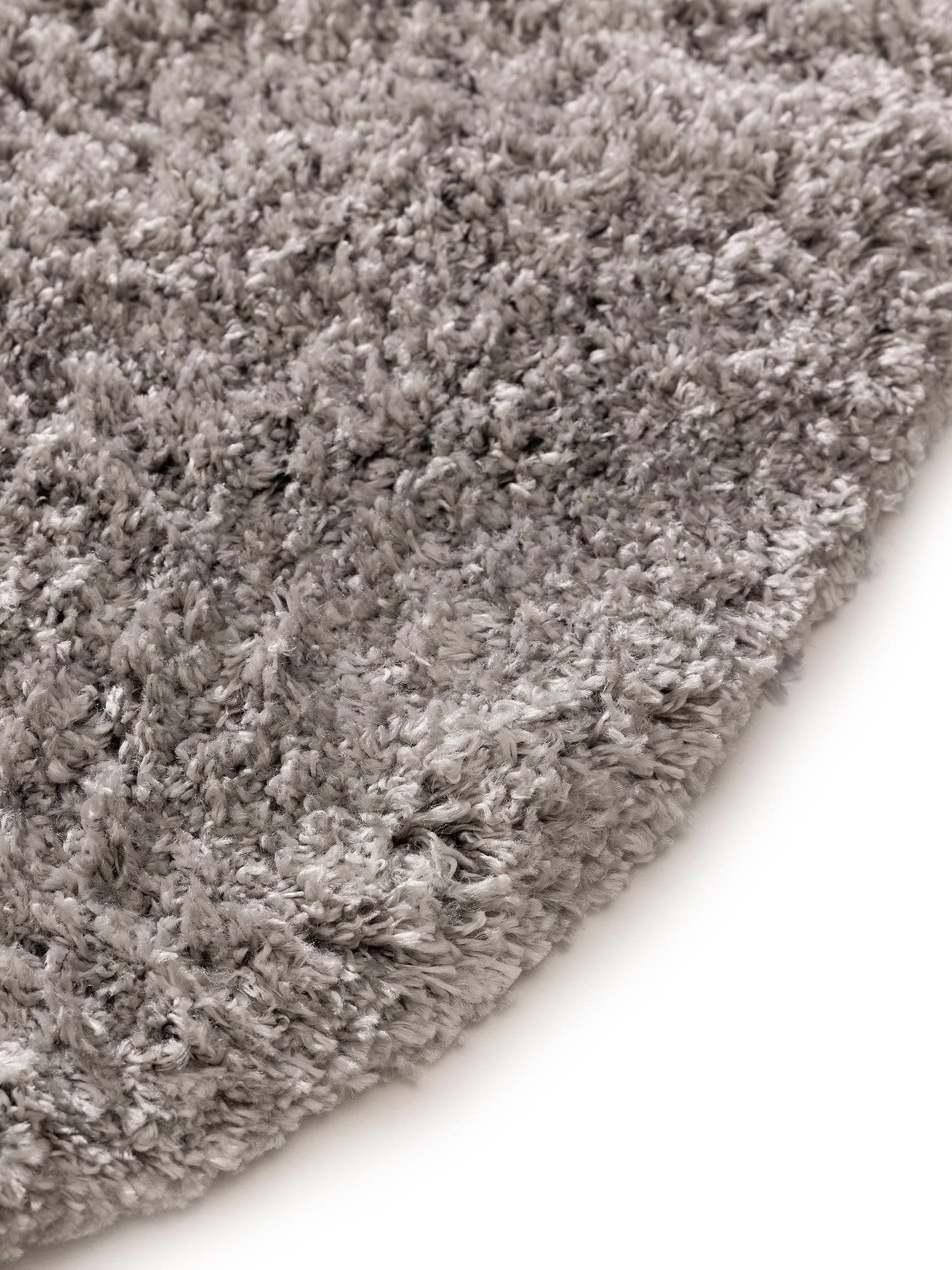 Teppich aus 100% Polypropylen in Grau mit 41 bis 50 mm hohem Flor von benuta Pop