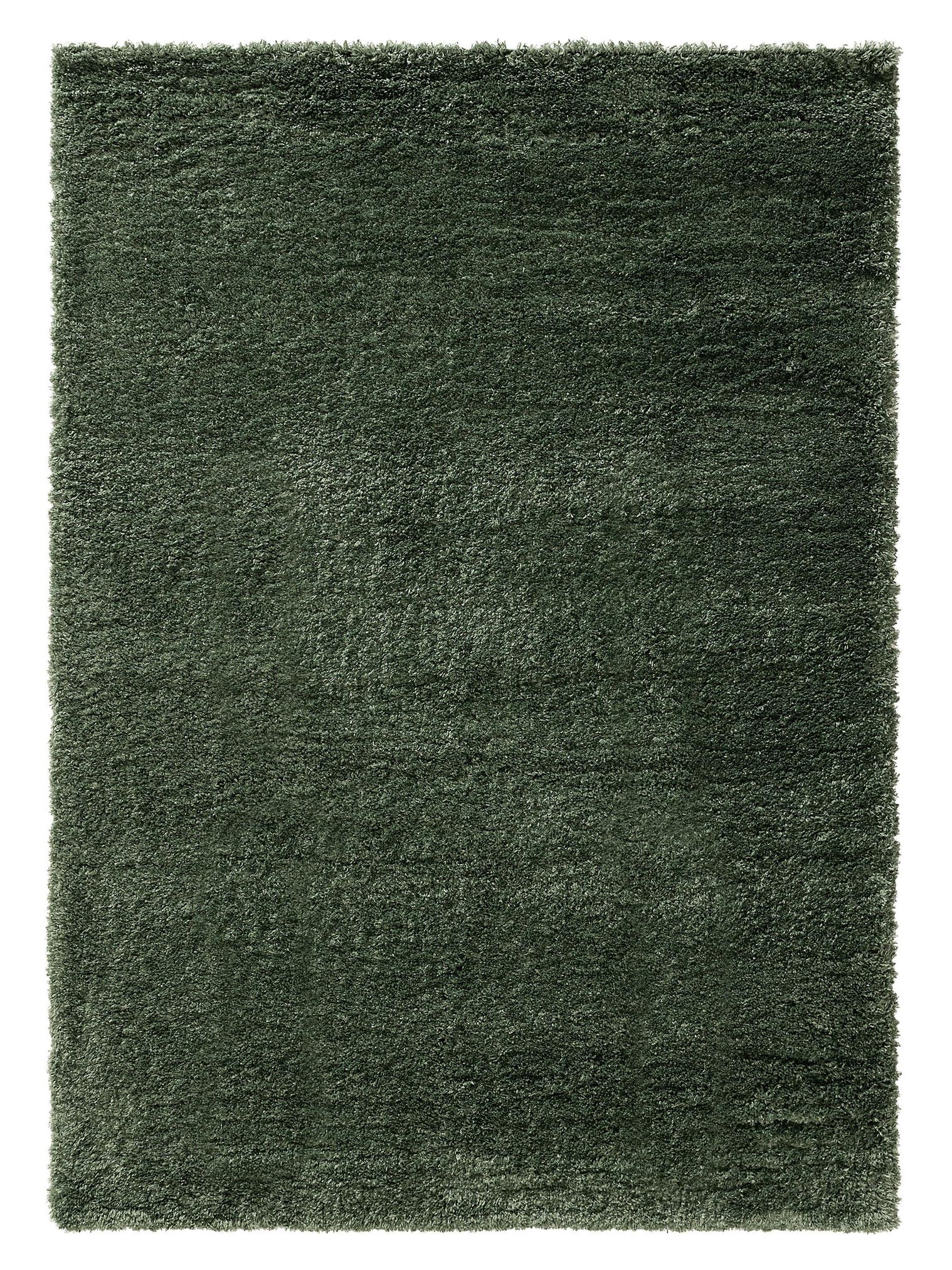 Tappeto di 100% Polipropilene in Verde con pelo alto 41 - 50 mm da benuta Pop