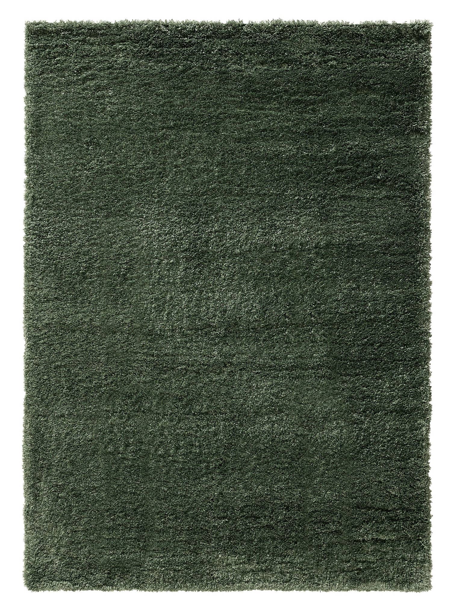 Teppich aus 100% Polypropylen in Grün mit 41 bis 50 mm hohem Flor von benuta Pop