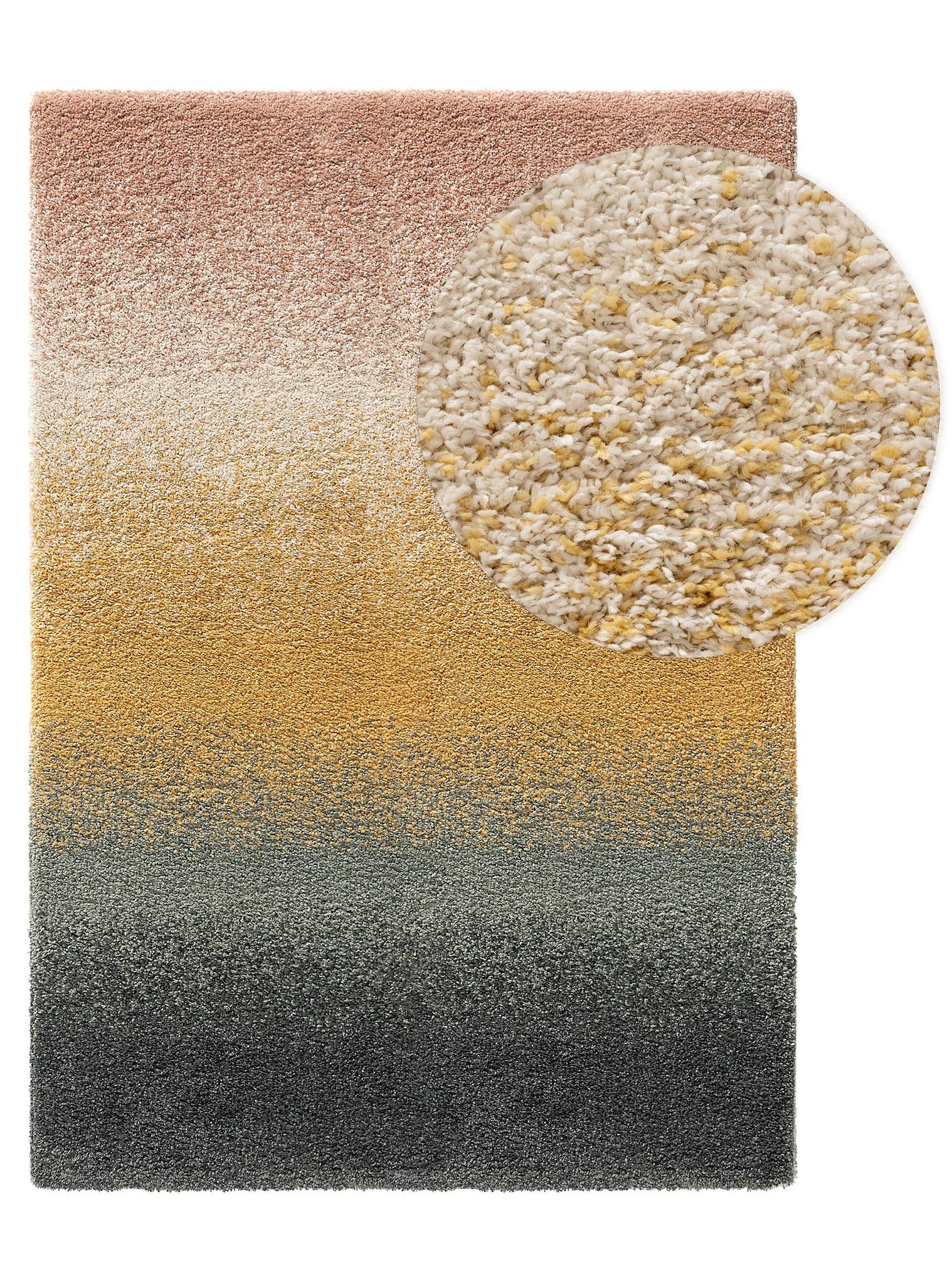 Tapis en 100% Polypropylène en Multicouleur avec une pile de 21 - 30 mm de hauteur de benuta Pop