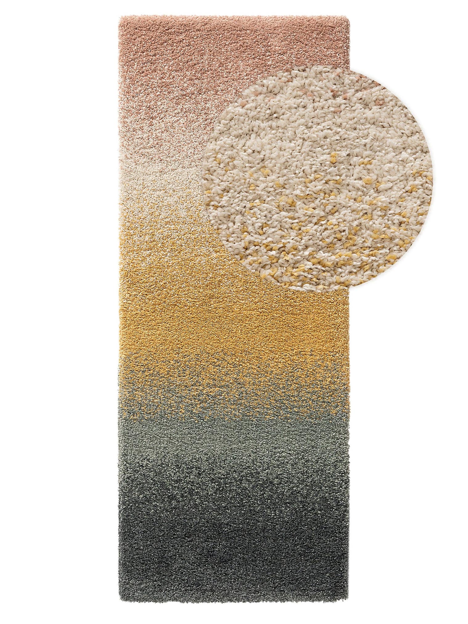 Tappeto di 100% Polipropilene in Multicolor con pelo alto 21 - 30 mm da benuta Pop