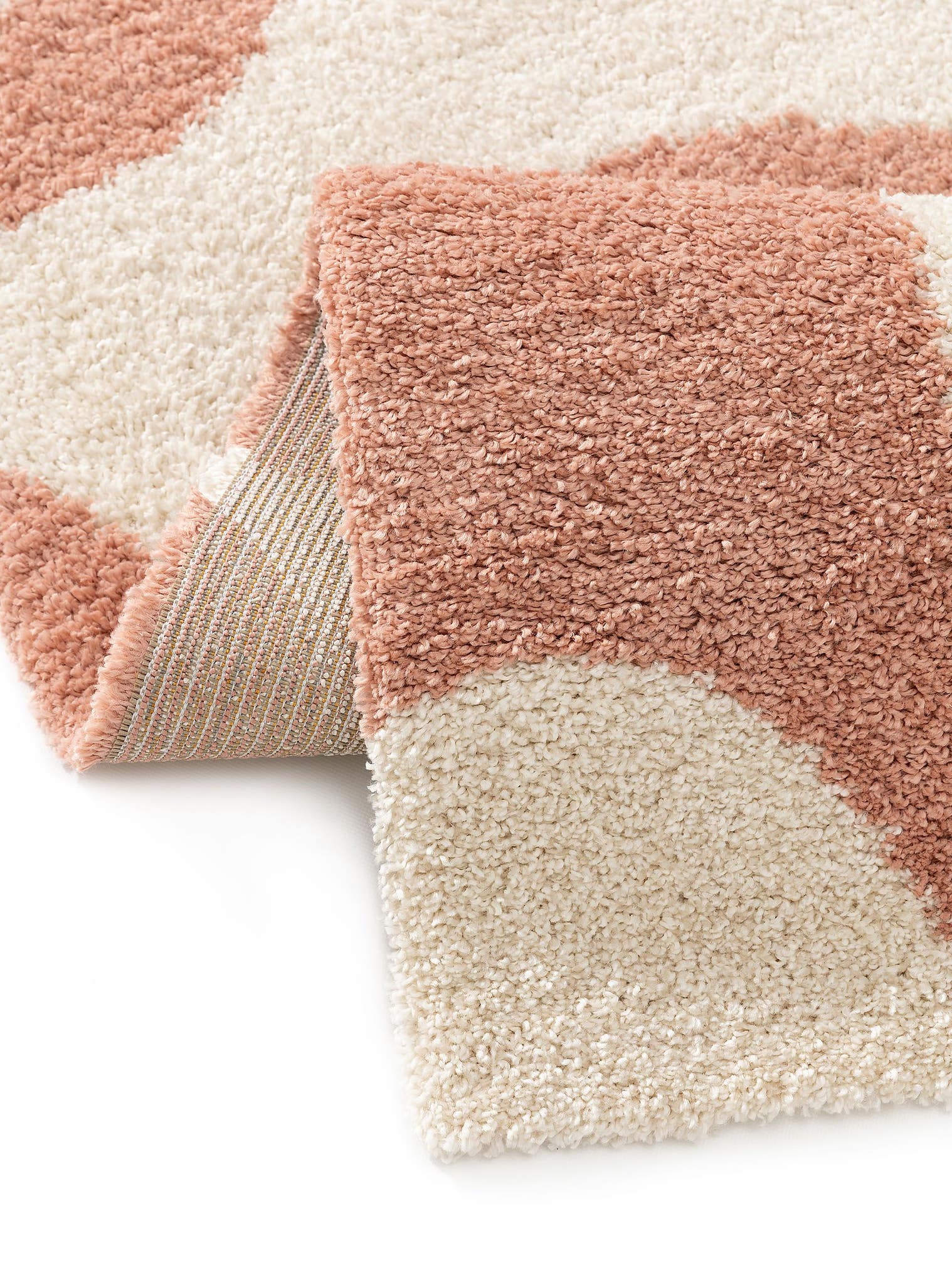 Teppich aus 100% Polypropylen in Multicolor mit 21 bis 30 mm hohem Flor von benuta Pop