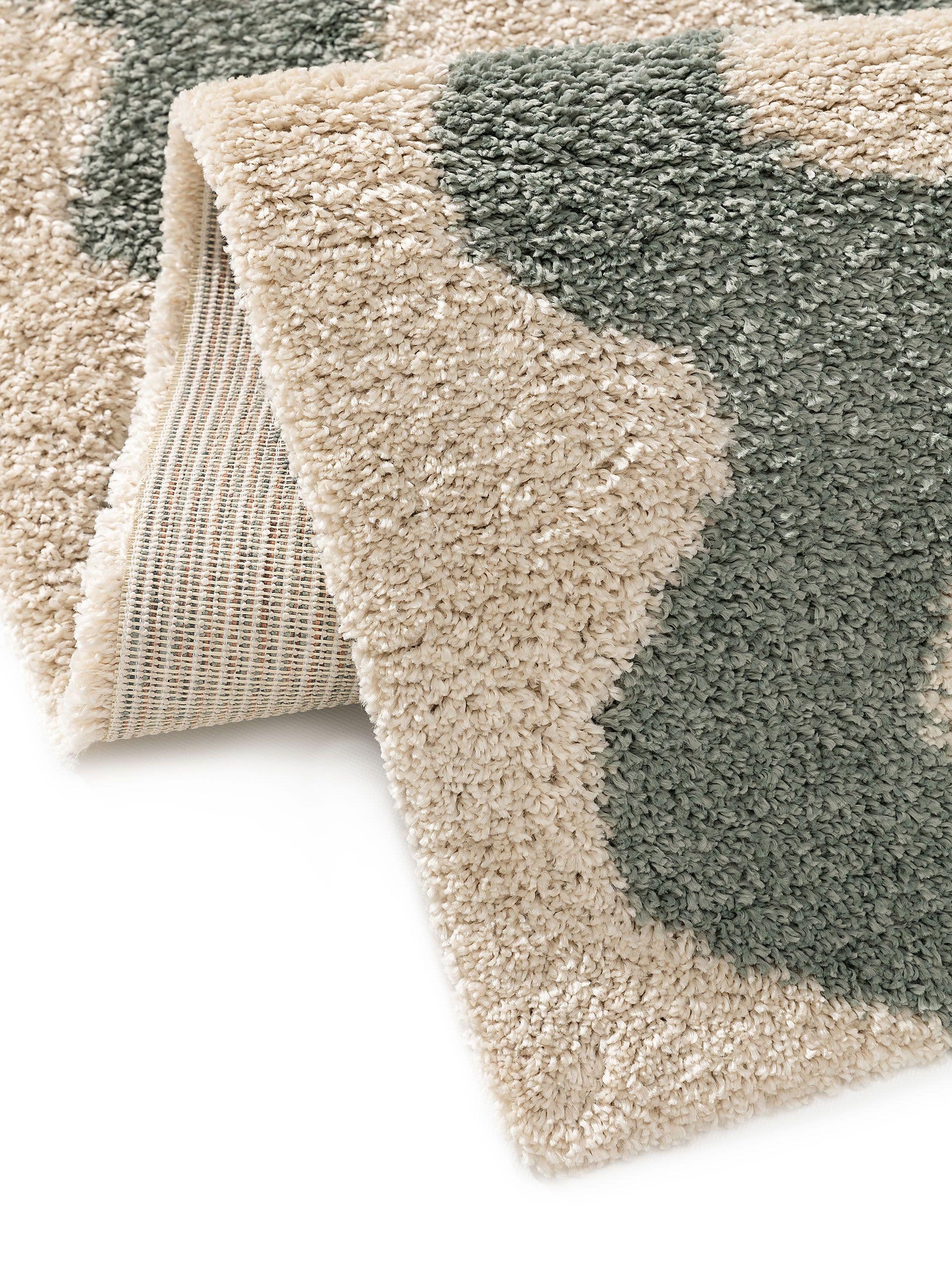 Rug made of 100% Polypropylene in Multicoloured with a 21 - 30 mm high pile by benuta Pop
