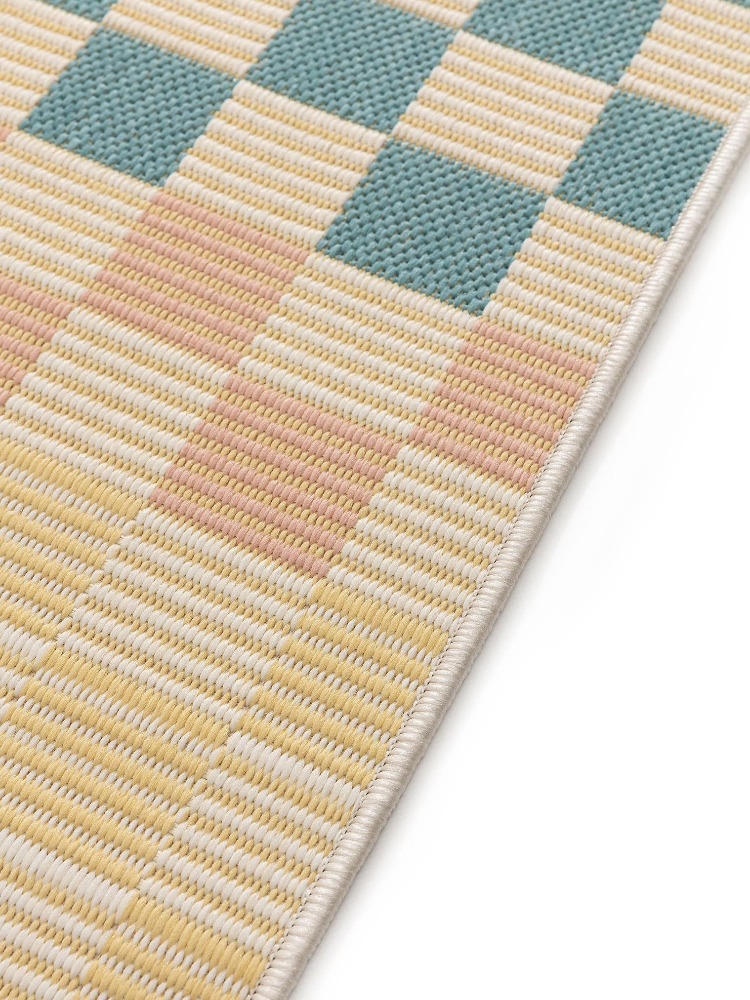 Rug made of 100% Polypropylene in Multicoloured with a 1- 5 mm high pile by benuta Pop