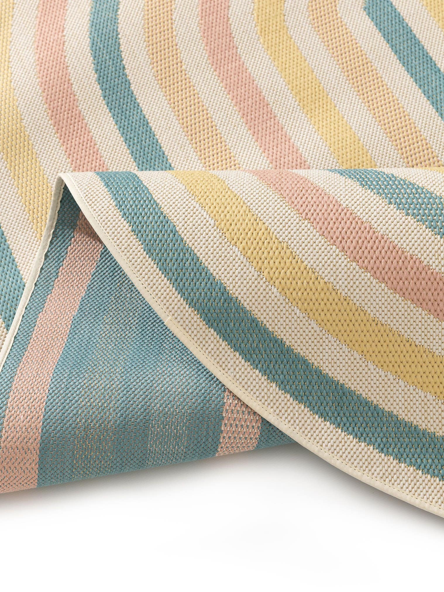 Teppich aus 100% Polypropylen in Multicolor mit bis 5 mm hohem Flor von benuta Pop