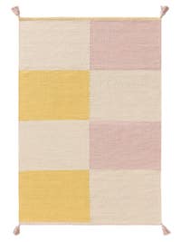 Kinderteppich Anton Multicolor/Gelb