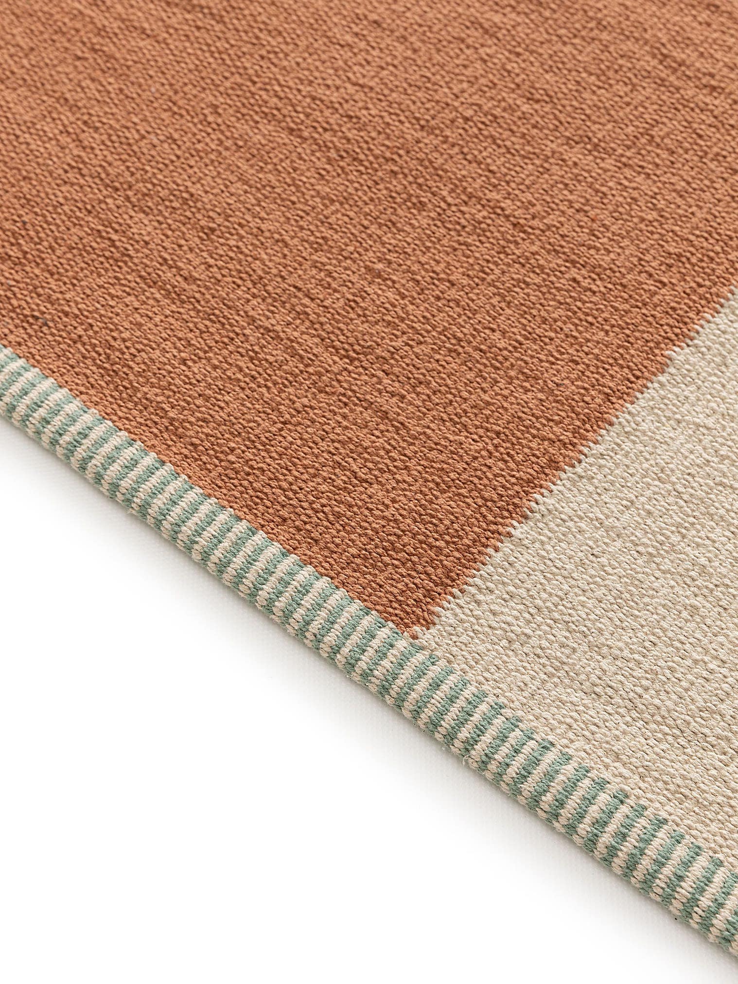 Tappeto di 100% Cotone in Multicolor con pelo alto 1- 5 mm da Lytte