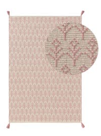 Waschbarer Kinderteppich Elli Rosa