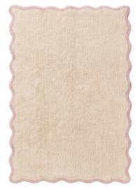 Waschbarer Kinderteppich Emilia Rosa