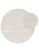 In- & Outdoor Round Rug Mars Cream