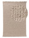 Uldtæppe Velma Beige