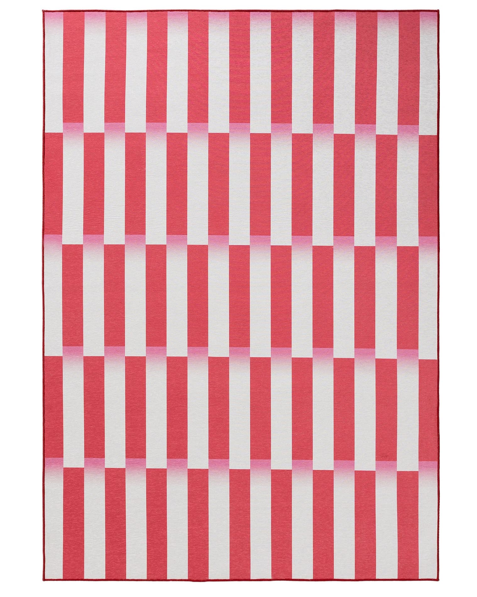 Alfombra de 100% Poliéster en Rojo con un pelo de {{Placeholder_Pile Height}} de altura de benuta Pop