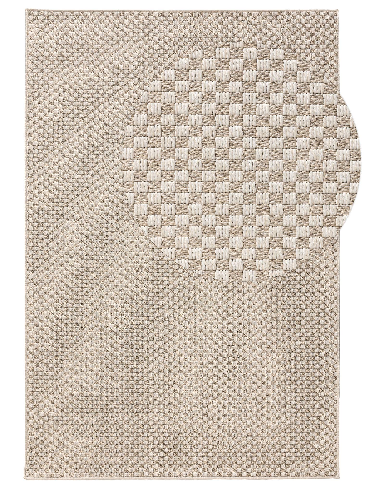 Tappeto di 100% Polipropilene in Beige con pelo alto 1- 5 mm da benuta Pop
