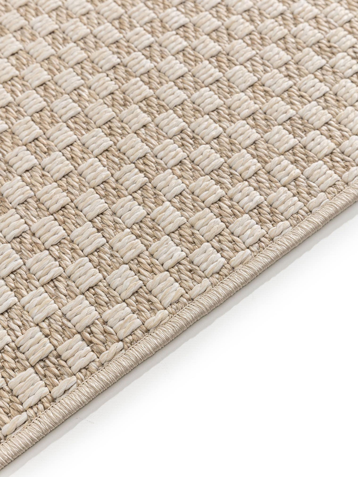Tappeto di 100% Polipropilene in Beige con pelo alto 1- 5 mm da benuta Pop