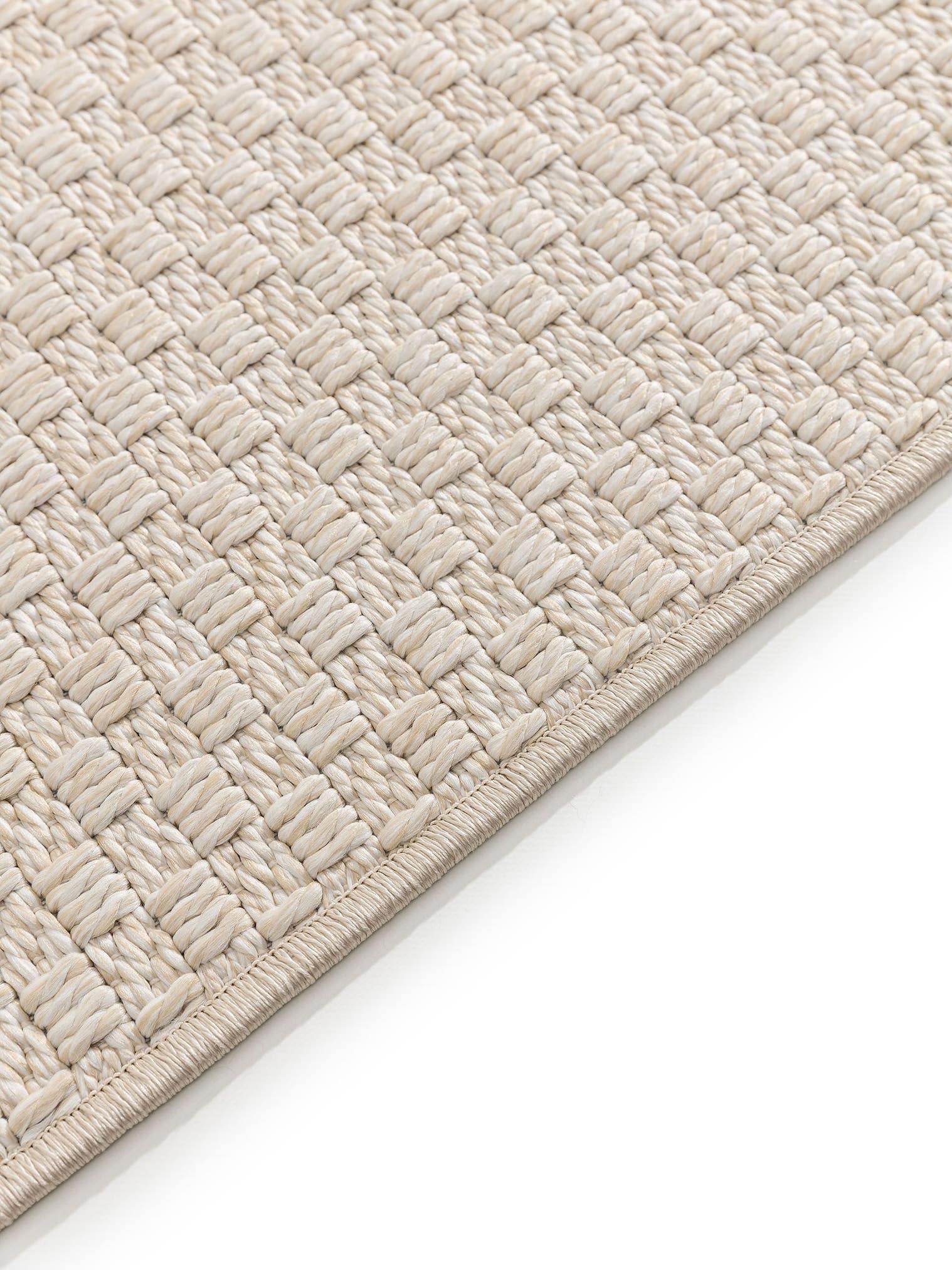 Tappeto di 100% Polipropilene in Bianco con pelo alto 1- 5 mm da benuta Pop