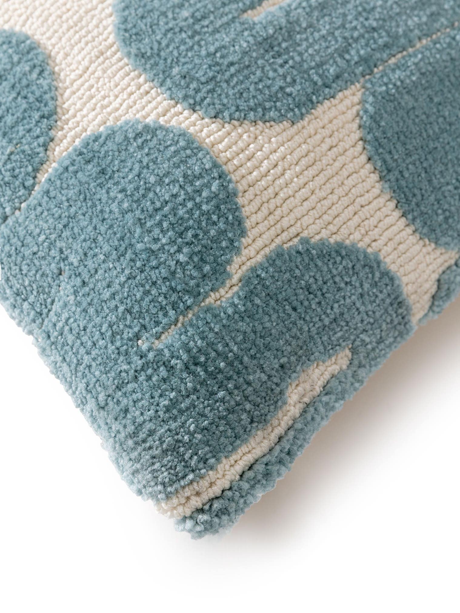 Kissenbezug Ally Mint im Design Abstrakt aus 100% Polyester (Mikrofaser) von benuta Pop