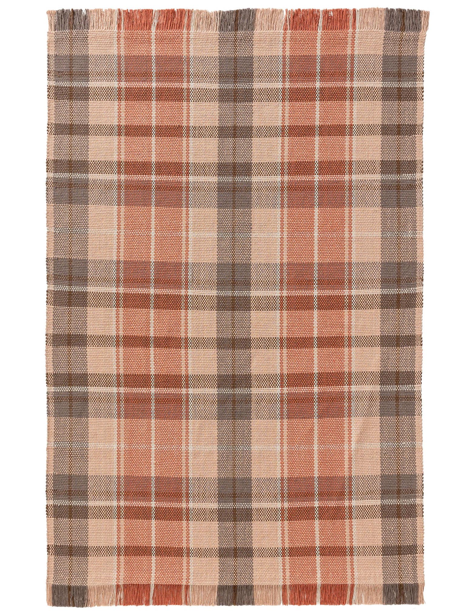 Teppich aus 100% Baumwolle in Rosa mit bis 5 mm hohem Flor von benuta Pop