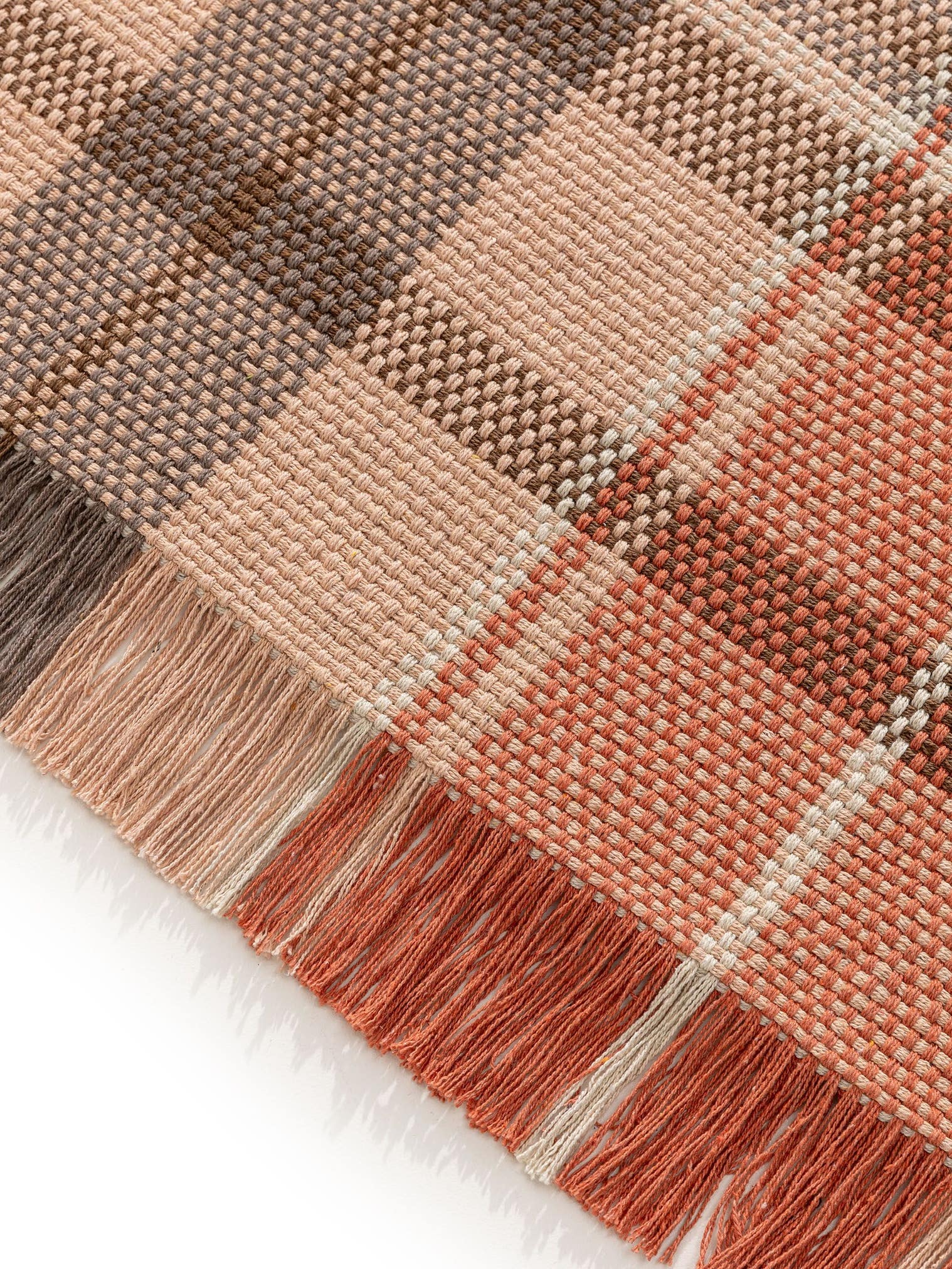 Teppich aus 100% Baumwolle in Rosa mit bis 5 mm hohem Flor von benuta Pop