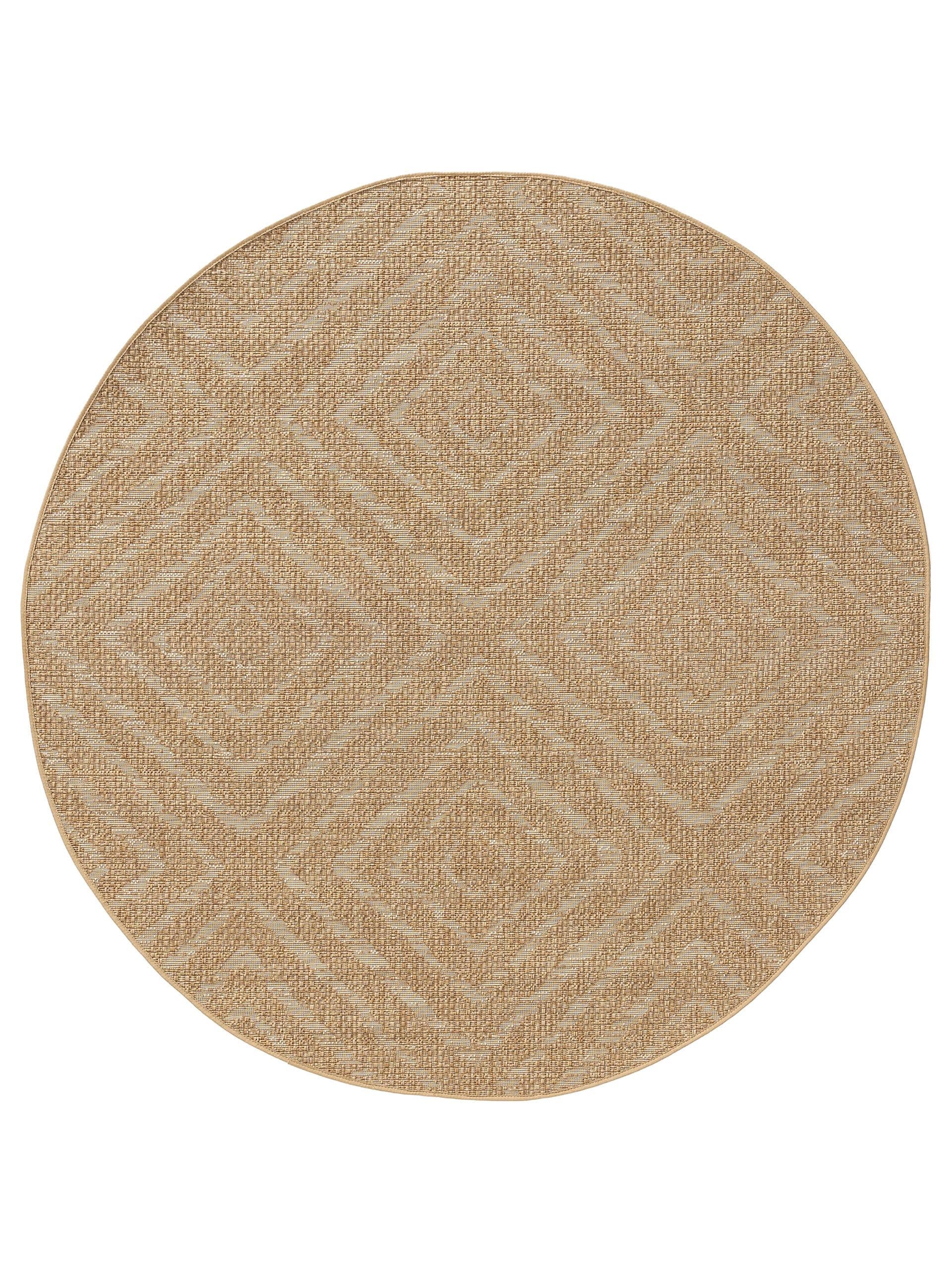 Tappeto di 100% Polipropilene in Marrone con pelo alto 1- 5 mm da benuta Nest