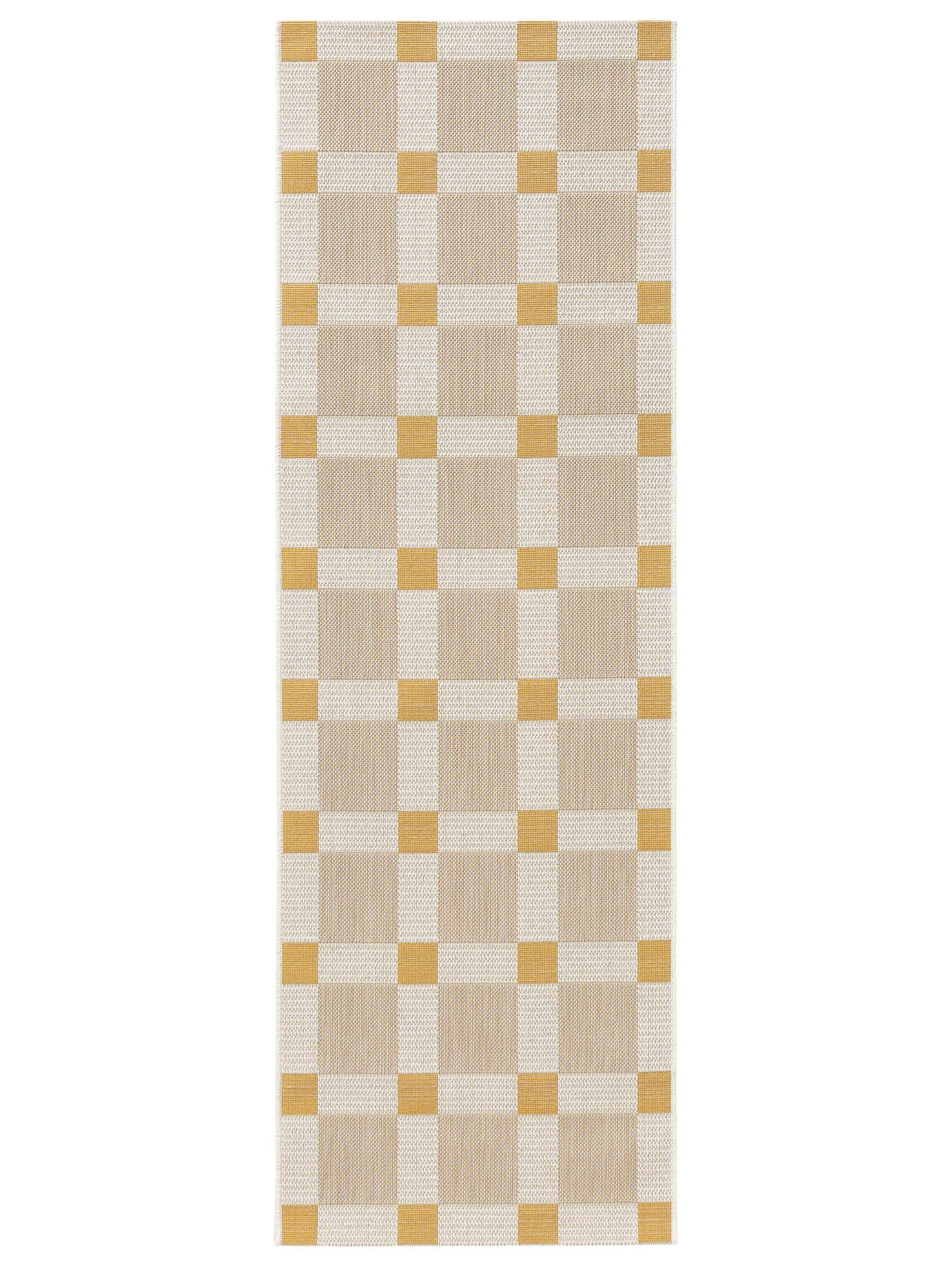 Alfombra de 100% Polyester (PET reciclado) en Beige con un pelo de {{Placeholder_Pile Height}} de altura de benuta Nest