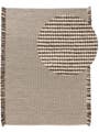 Wollteppich Mary Beige/Braun