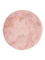 Fellteppich Furry Rosa