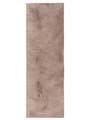 Tappeto di pelliccia Furry Taupe