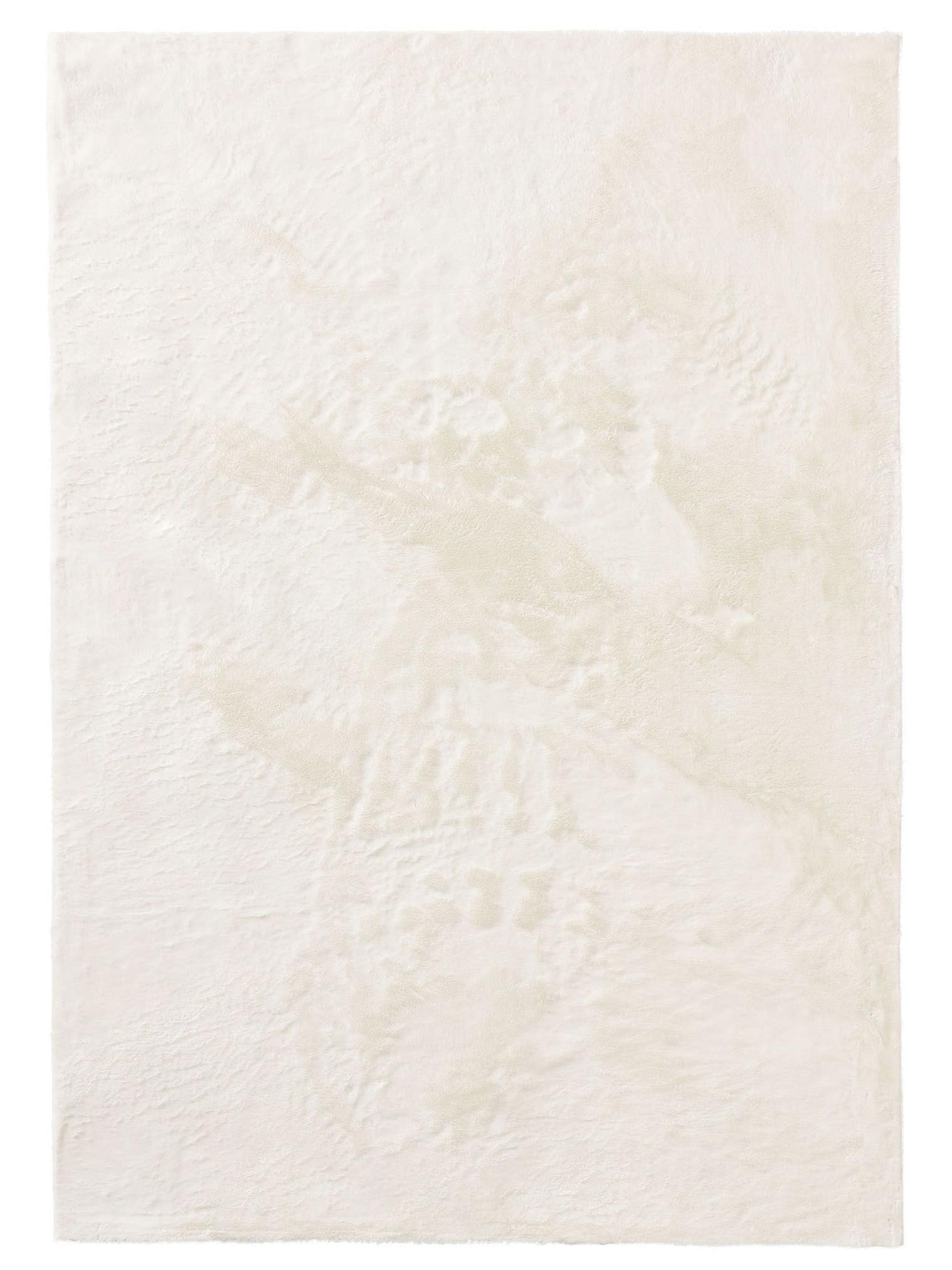 Teppich aus 100% Polyester in Beige mit 11 bis 20 mm hohem Flor von benuta Basic
