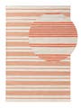 Tæppe til indendørs og udendørs Rida Beige/Orange