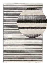 In- & Outdoor-Teppich Rida Beige/Schwarz