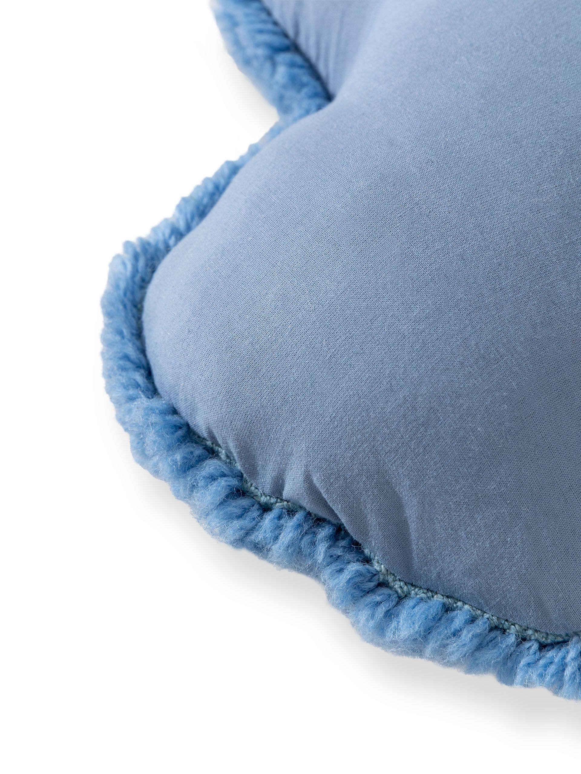 Cushion Lumi Blue in KidsDesign design made of 100% Wool from (New Zealand) by Lytte