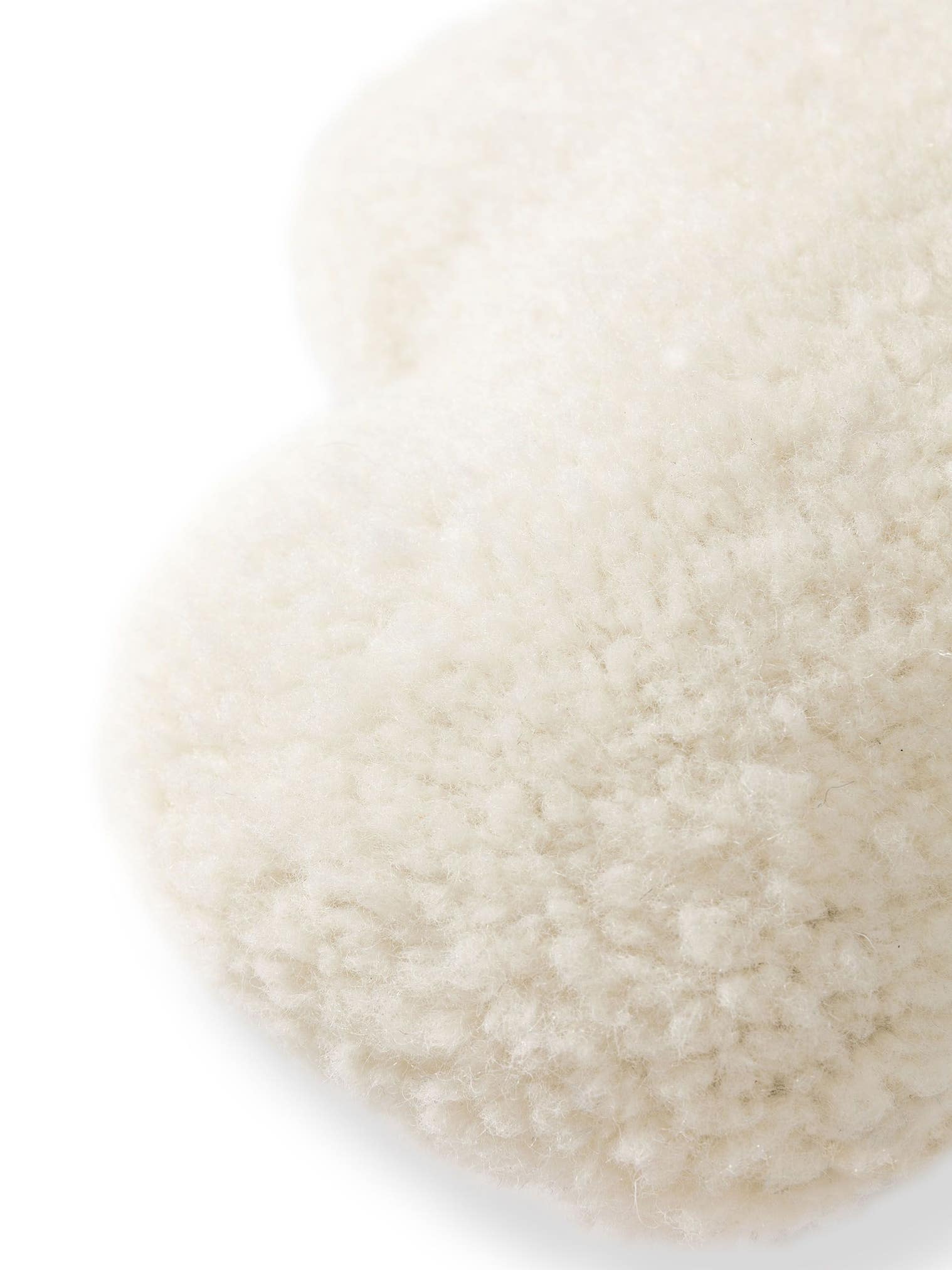 Cushion Lumi Cream in KidsDesign design made of 100% Wool from (New Zealand) by Lytte