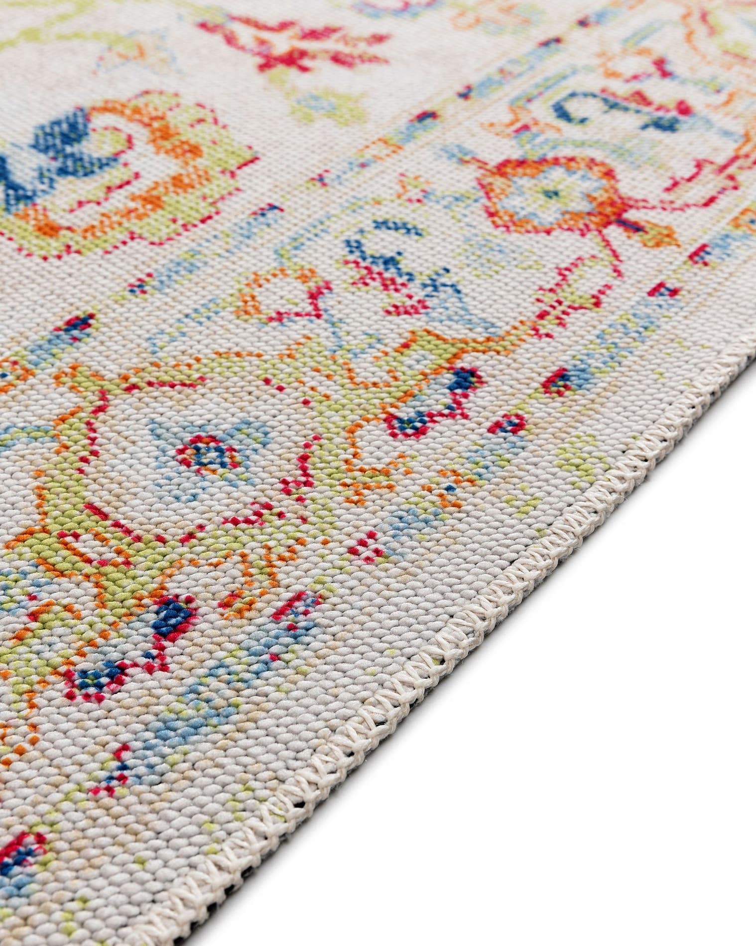 Alfombra de 70% Poliéster, 30% Algodón en Multicolor con un pelo de {{Placeholder_Pile Height}} de altura de benuta Pop