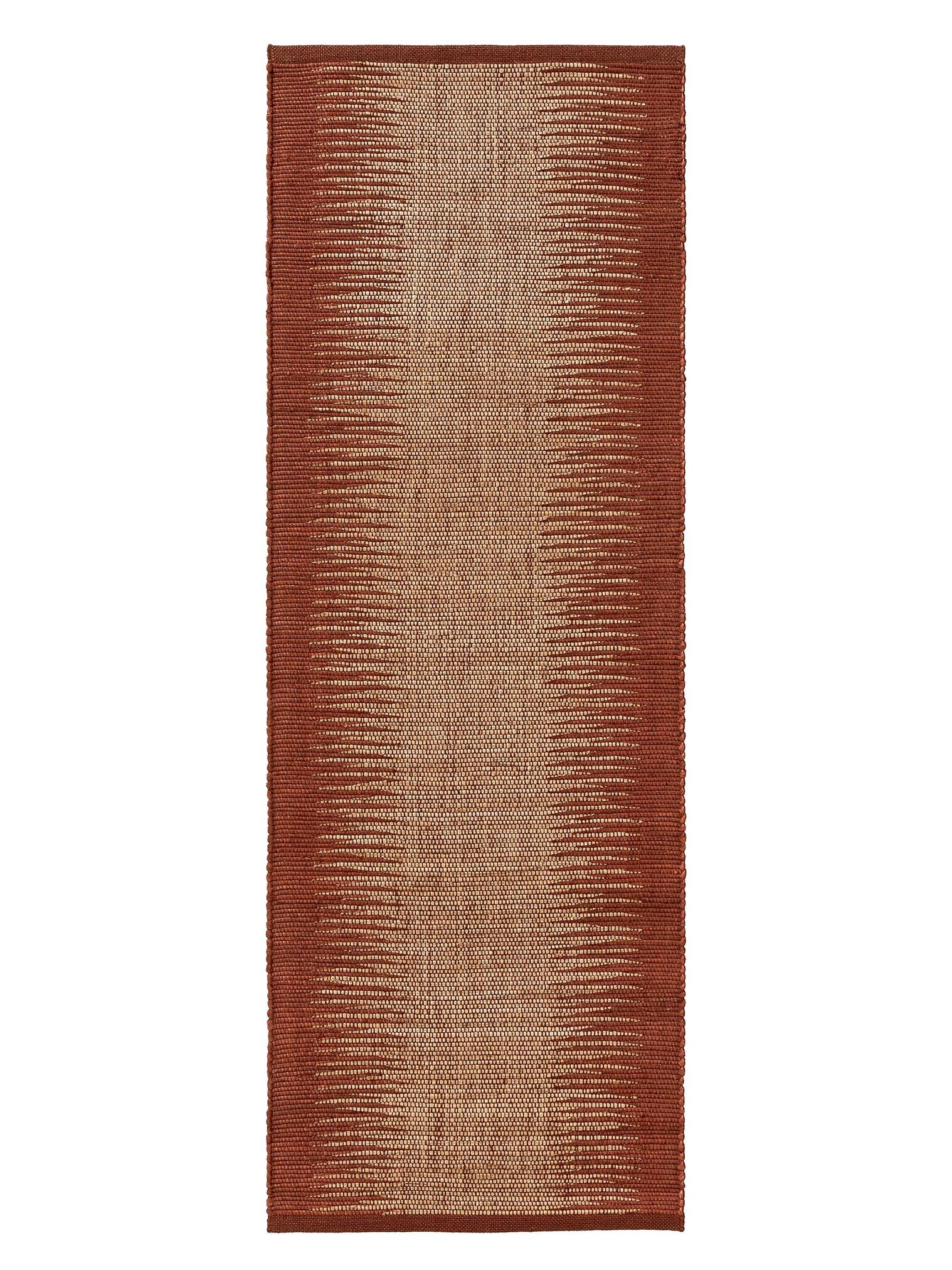 Alfombra de 79% Yute, 21% Algodón en Marrón con un pelo de {{Placeholder_Pile Height}} de altura de benuta Pure