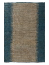 Juteteppich Tulsi Blau
