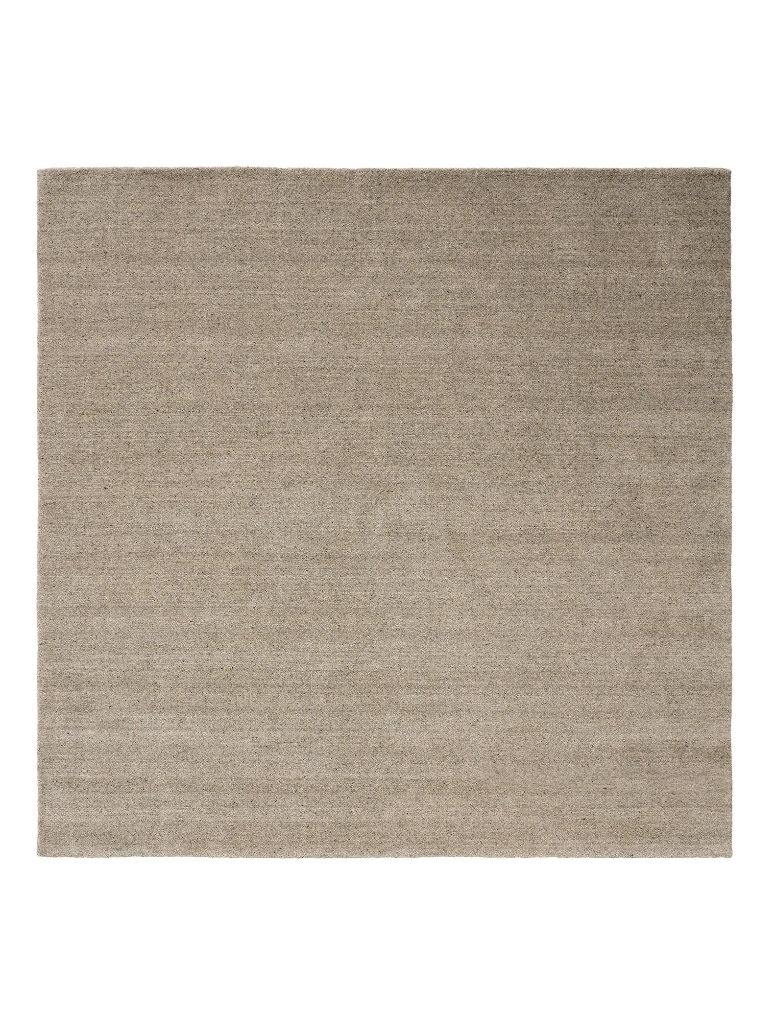 Rug made of 100% Wool in Grey with a 11 - 20 mm high pile by benuta Pure