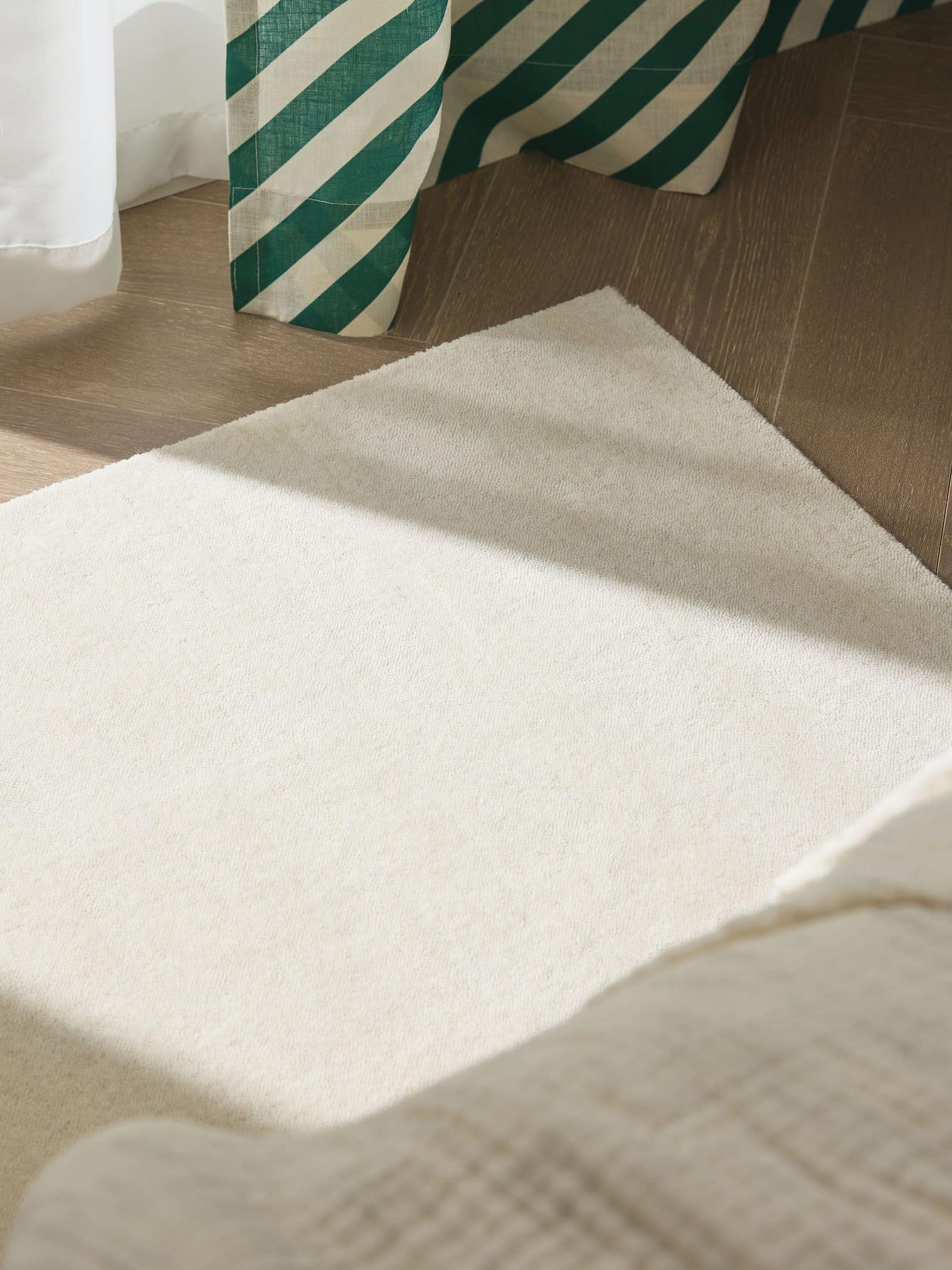 Tappeto di 100% Lana in Beige con pelo alto 11 - 20 mm da benuta Pure