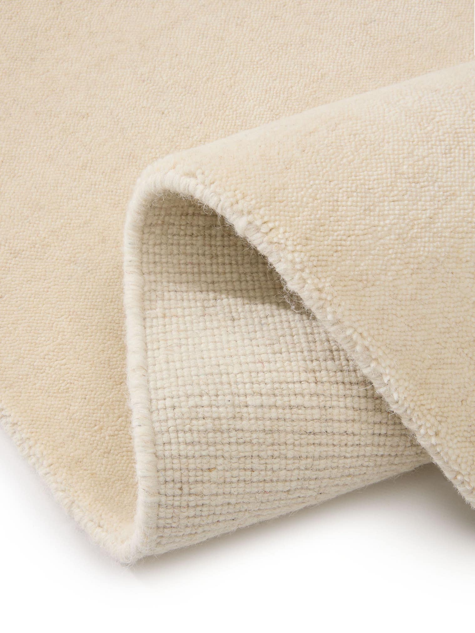 Tappeto di 100% Lana in Beige con pelo alto 11 - 20 mm da benuta Pure