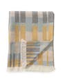 Plaid en coton Nico Multicouleur/Jaune
