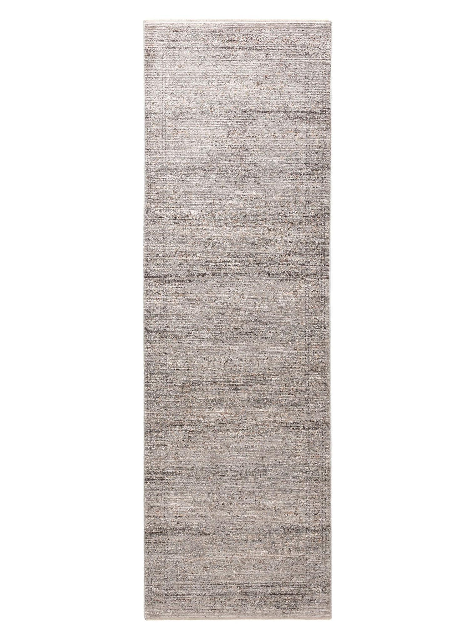 Dywan z 100% poliester w kolorze szary z włosiem 1- 5 mm wysokim od benuta Nest