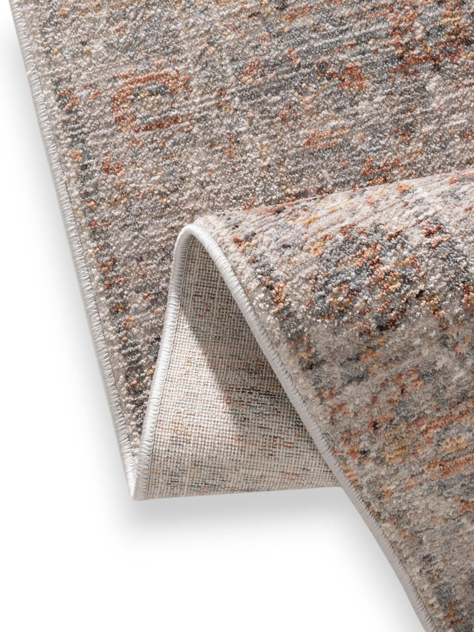 Alfombra de 100% Poliéster en Gris con un pelo de {{Placeholder_Pile Height}} de altura de benuta Nest
