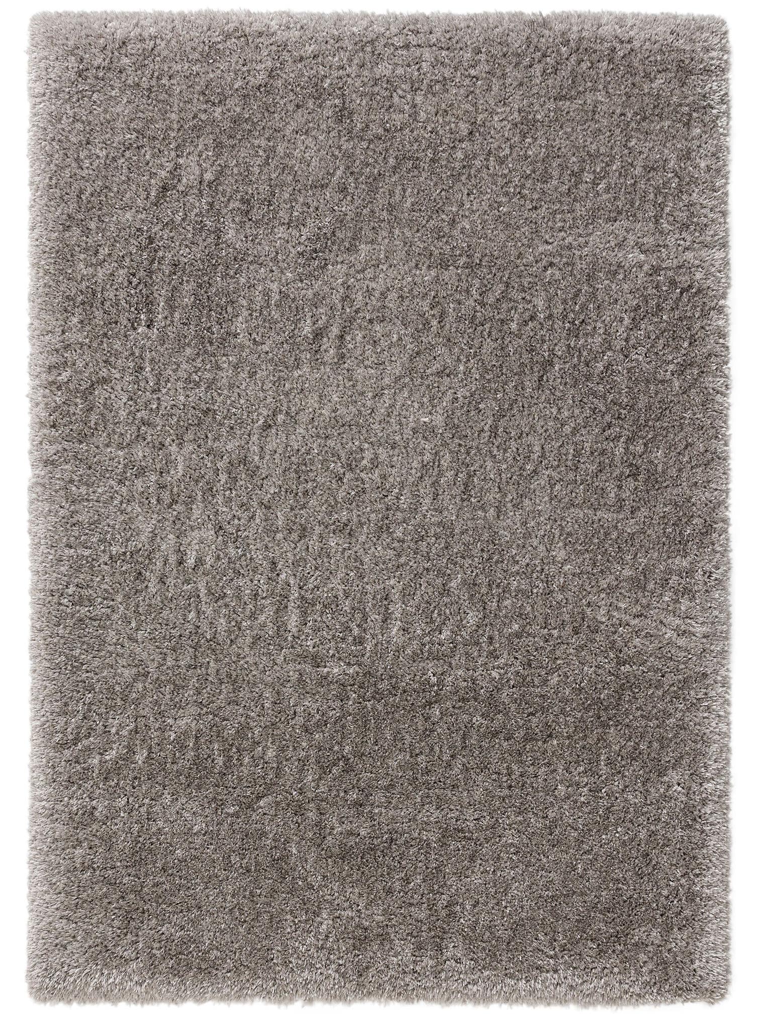Teppich aus 100% Polyester in Grau mit 41 bis 50 mm hohem Flor von benuta Pop