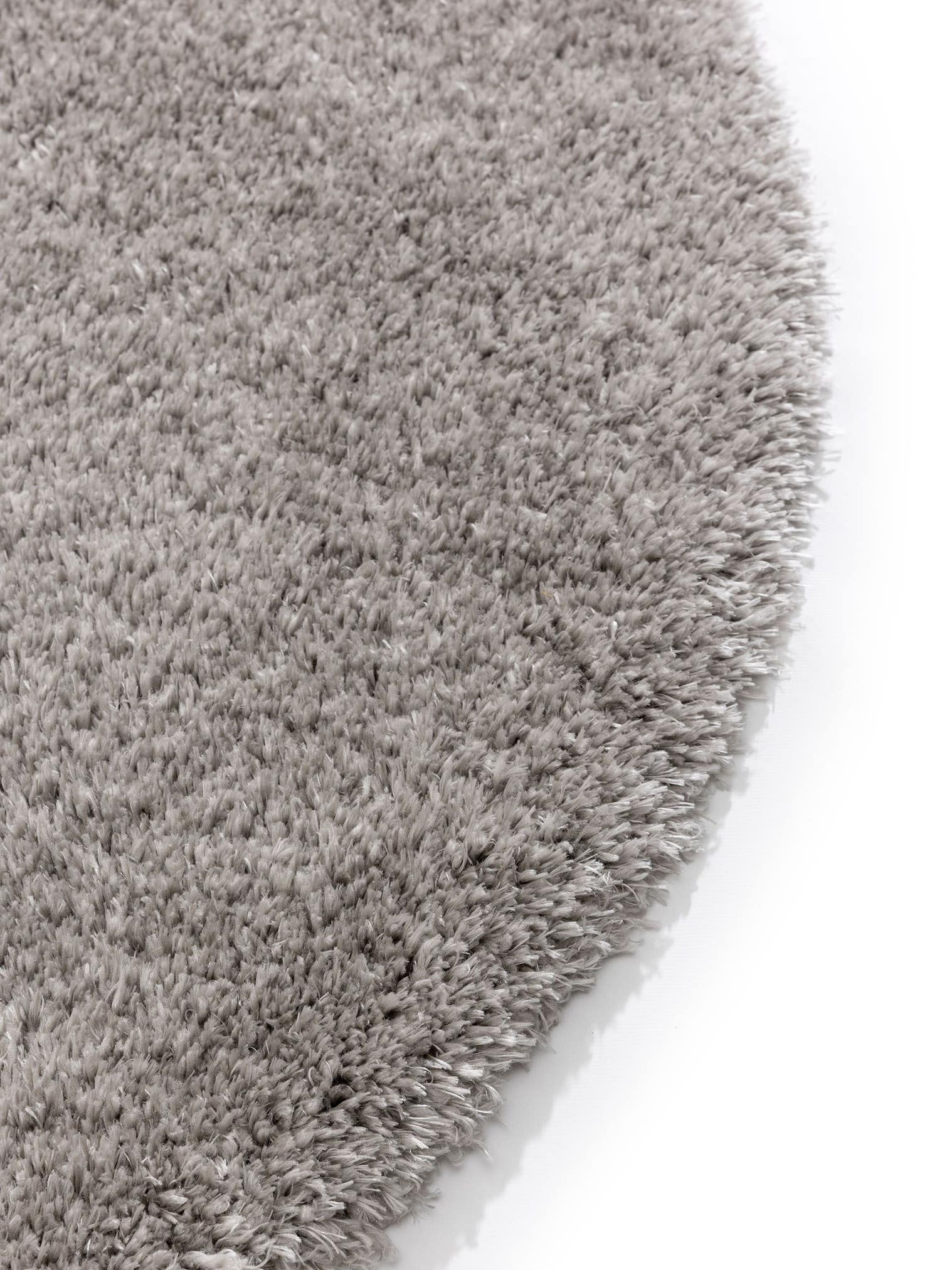 Teppich aus 100% Polyester in Grau mit 41 bis 50 mm hohem Flor von benuta Pop
