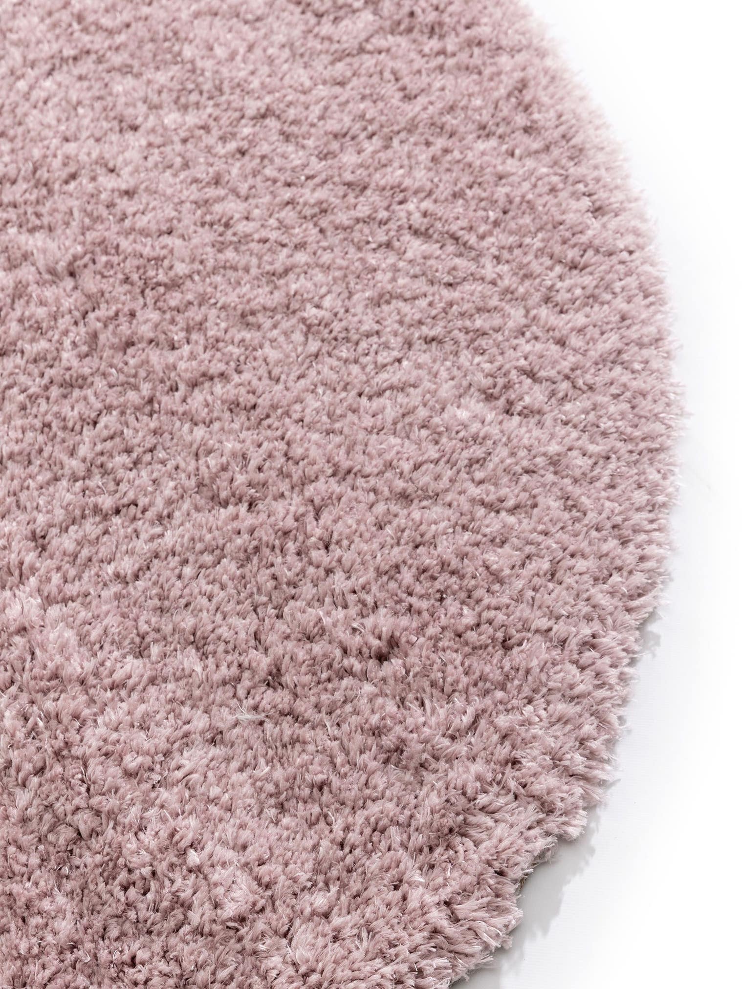 Matta av 100% Polyester i Rosa med 41 - 50 mm hög lugg från benuta Pop