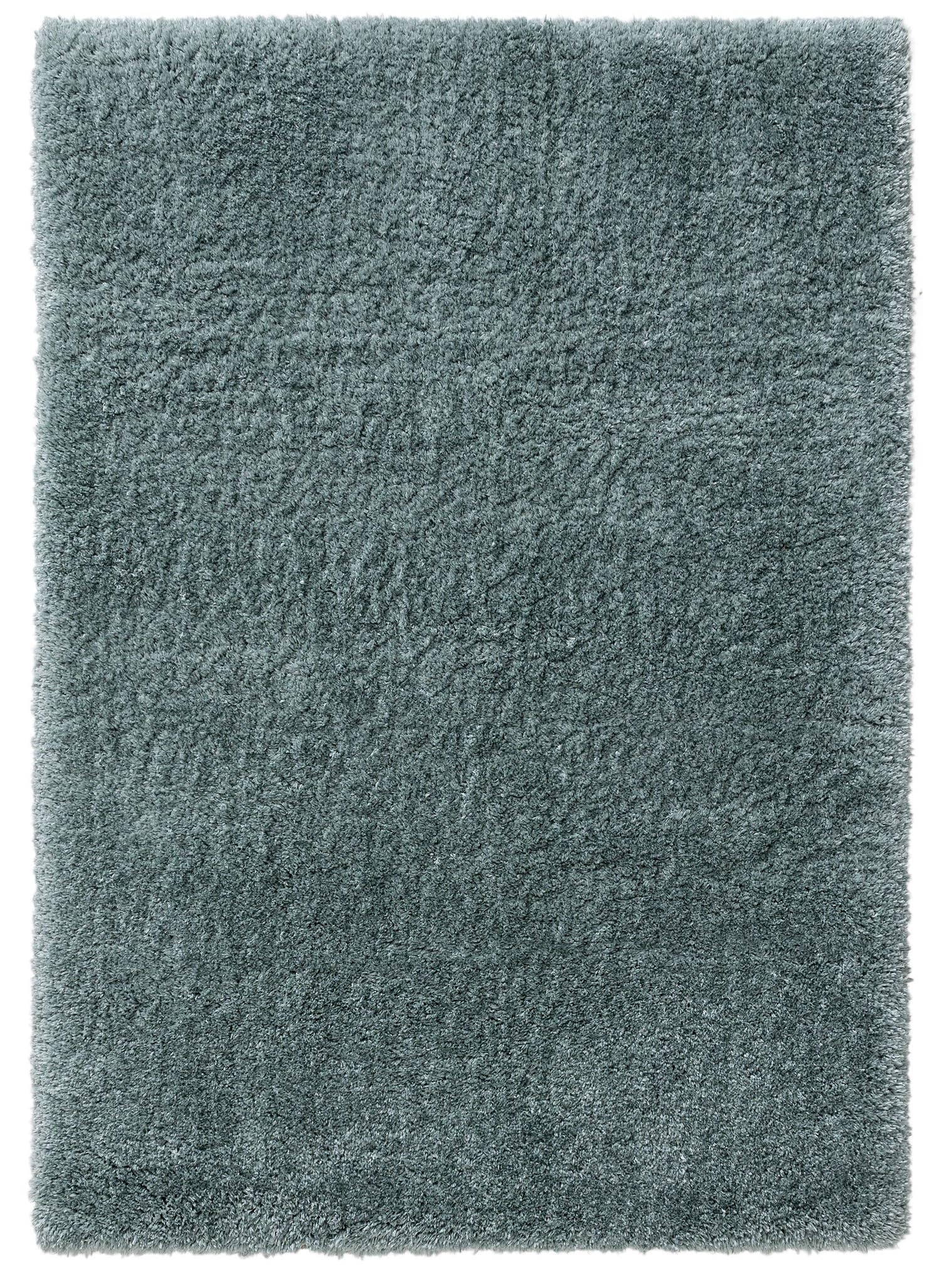 Teppich aus 100% Polyester in Türkis mit 41 bis 50 mm hohem Flor von benuta Pop