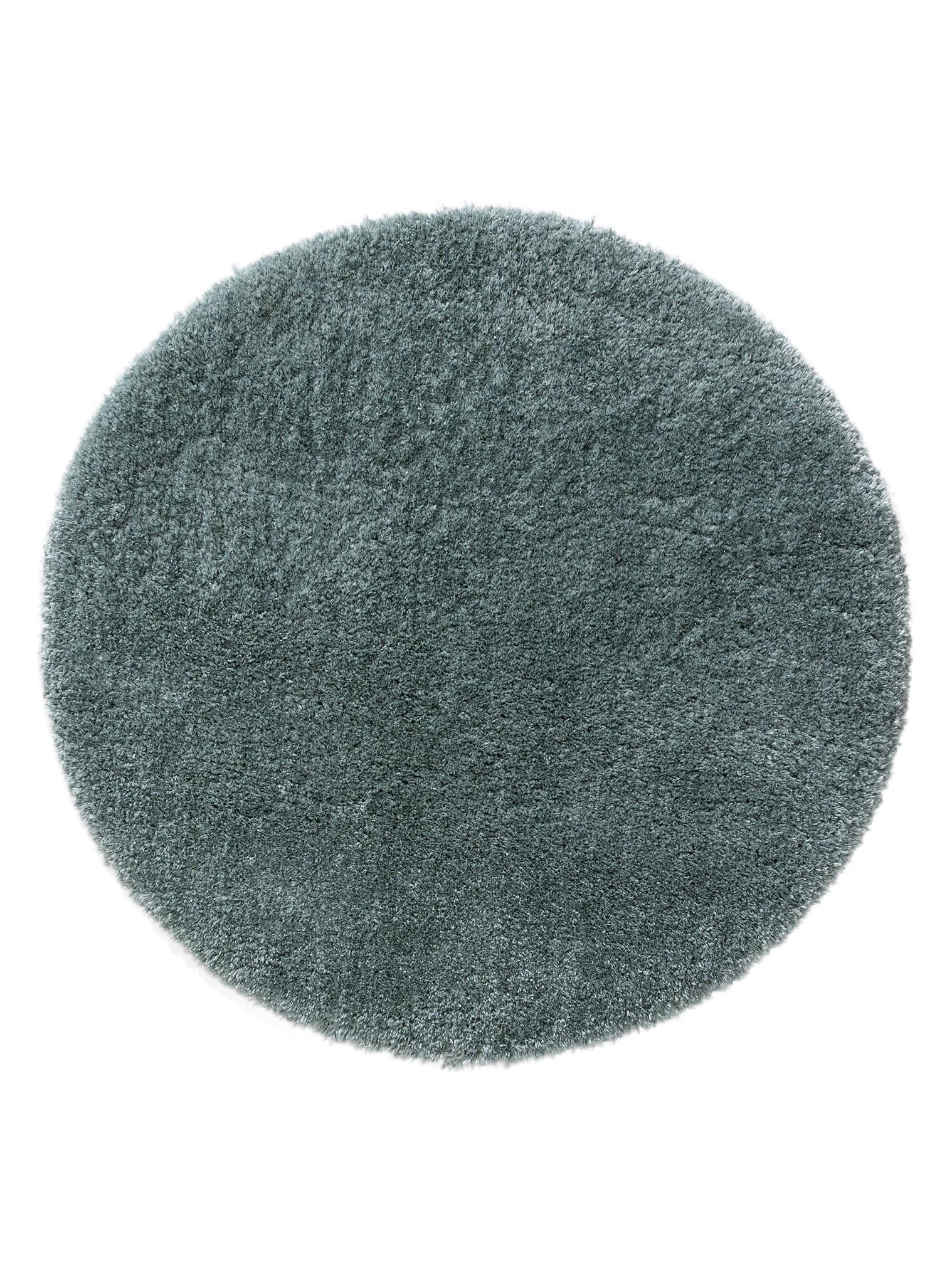 Teppich aus 100% Polyester in Türkis mit 41 bis 50 mm hohem Flor von benuta Pop