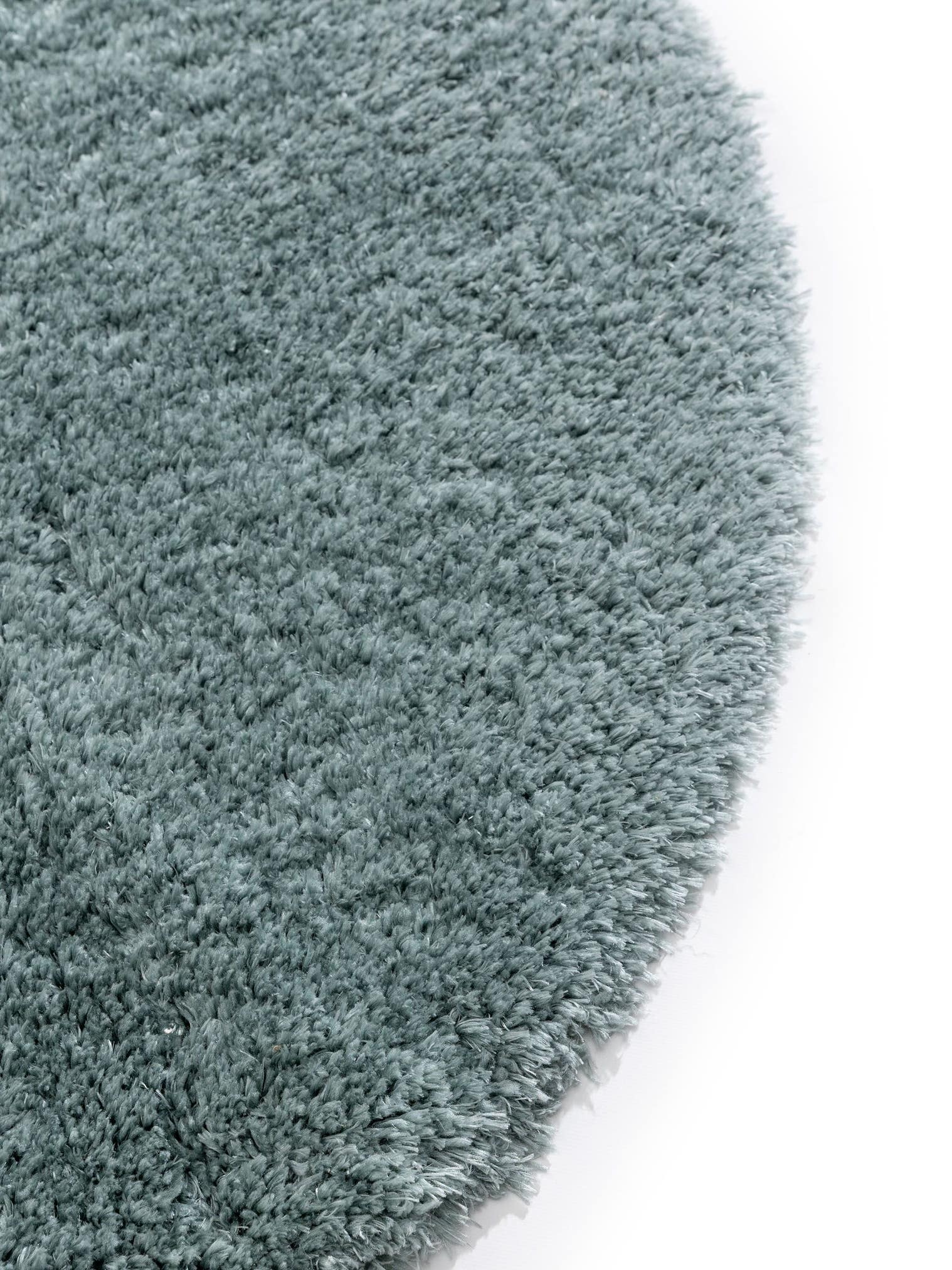 Teppich aus 100% Polyester in Türkis mit 41 bis 50 mm hohem Flor von benuta Pop