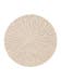 Round Rug Eve Cream